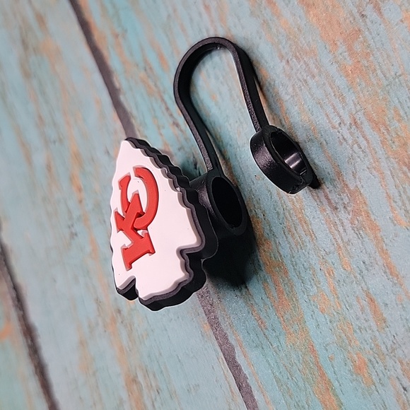 Kansas City Chiefs Straw Topper - Picture 4 of 5